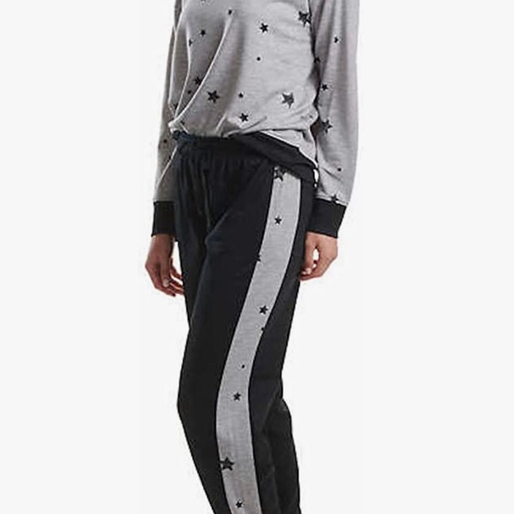 🆕Splendid Ladies Grey Heather Starr Jogger & Crew Neck PJ’s, Pajama, Lounge - Picture 1 of 5